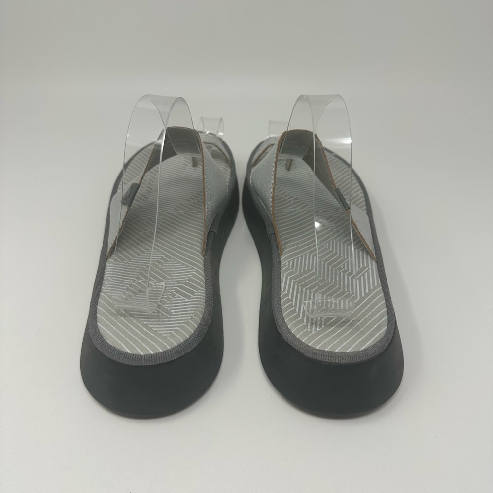 Fly London chev Sandals in Silver Women's EU40/US 9-9.5 - Picture 8 of 15